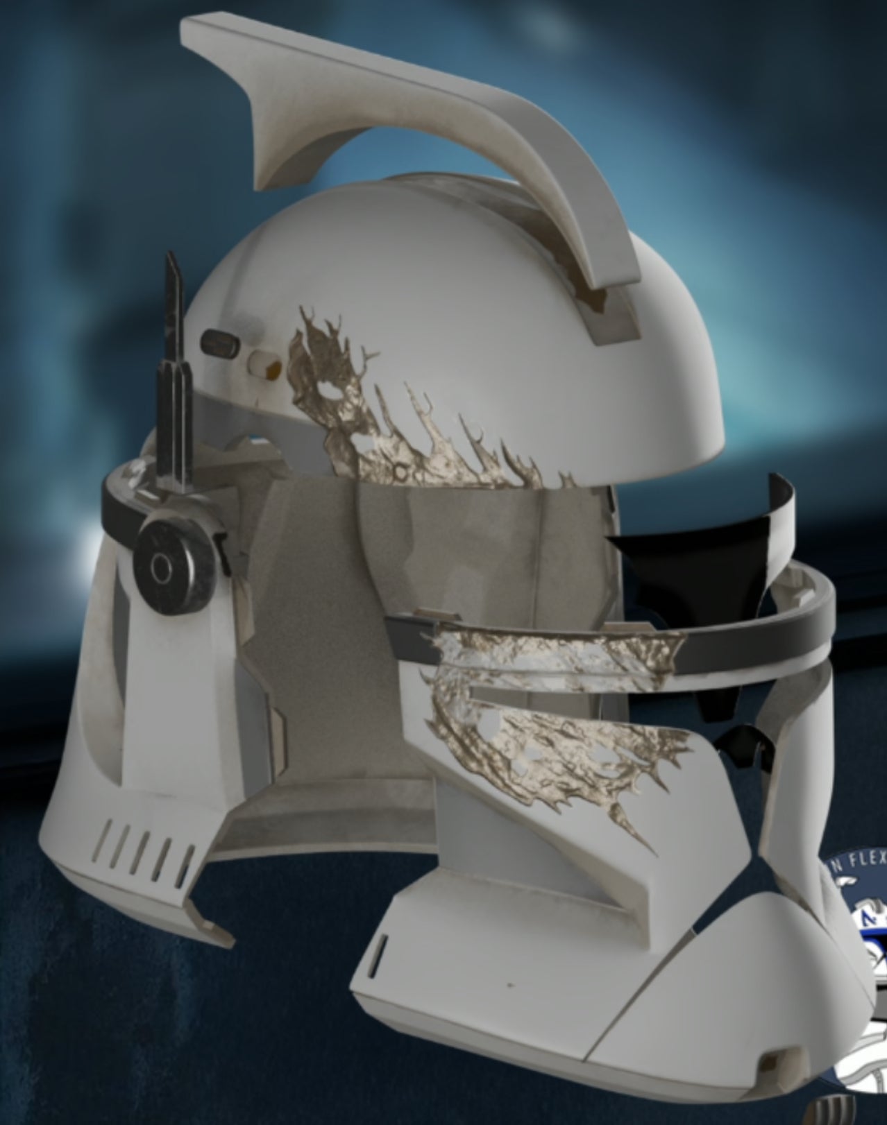 Clone Troopers Trick’s Helmet Kit! 3d Print! Physical Item! Cosplay, Costume, Display etc… DIY Kit!