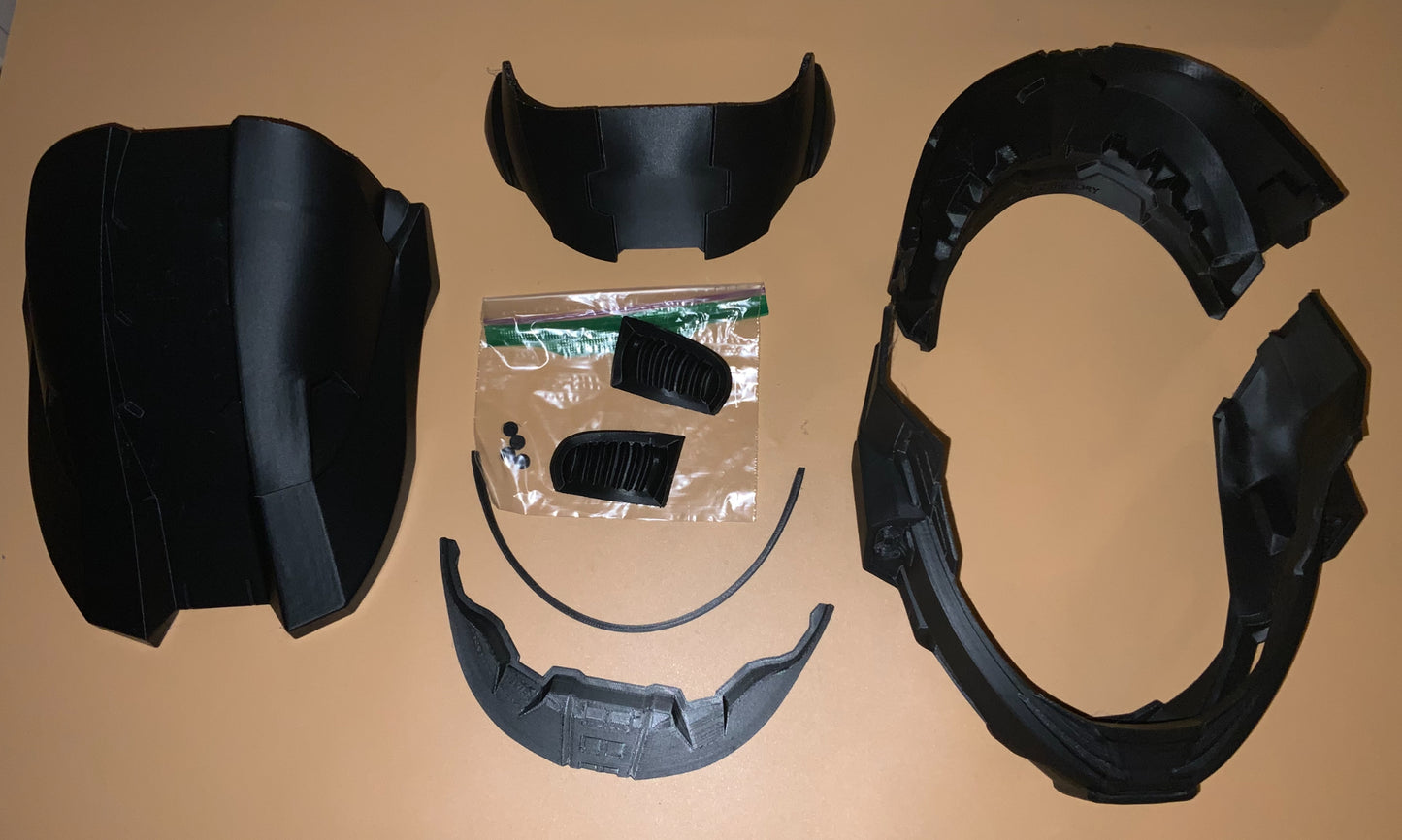 Halo 3 Mark 6 Master Chief Helmet Kit! DIY! Physical Item! Cosplay, Costume, Halloween, etc…