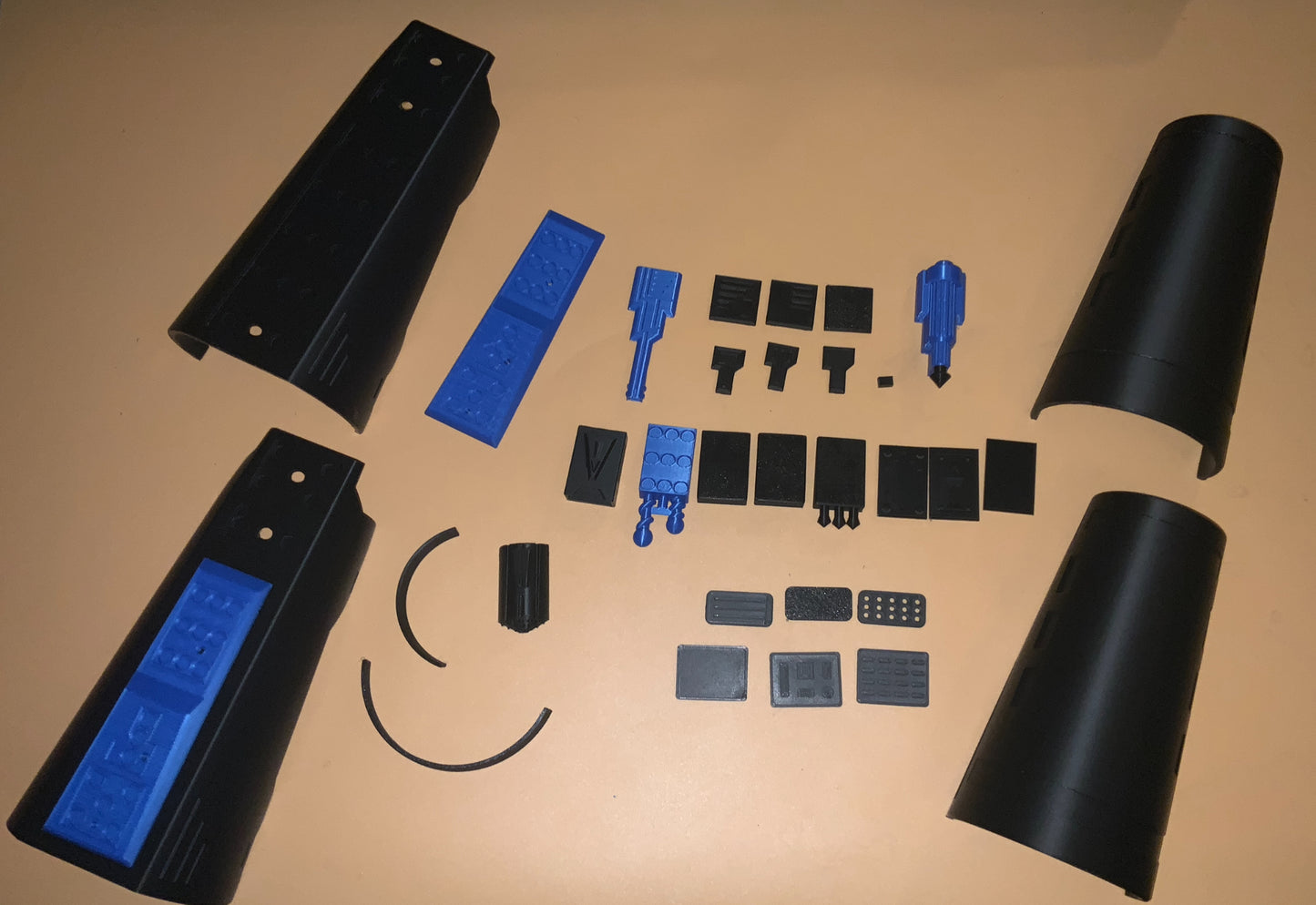 LL3D Modular Bracers Modular Kit! Physical Item! Cosplay, Costume, Halloween, etc…