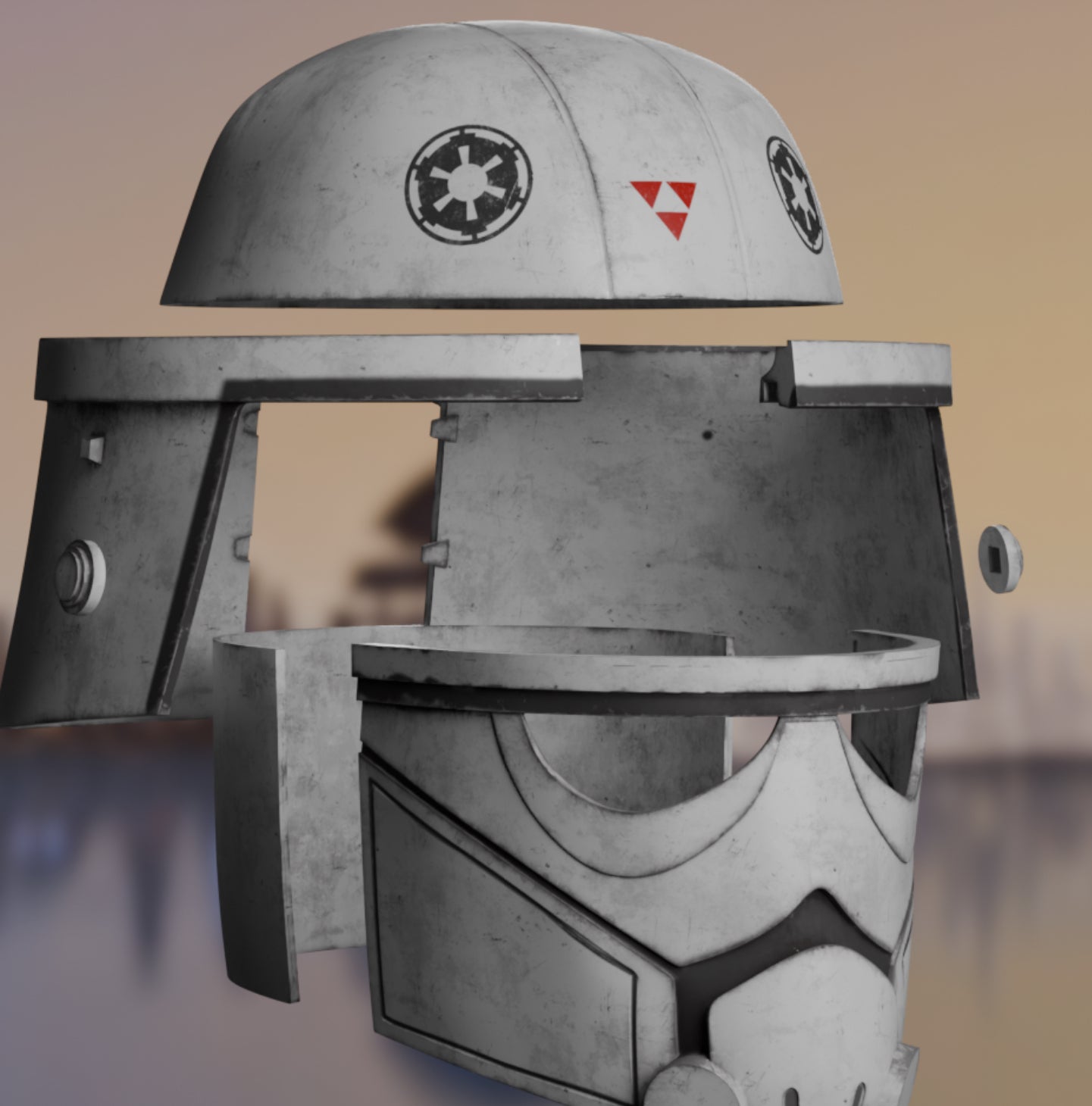 ATDP Driver Helmet Kit! Cosplay, Costume, Display etc… DIY Kit!