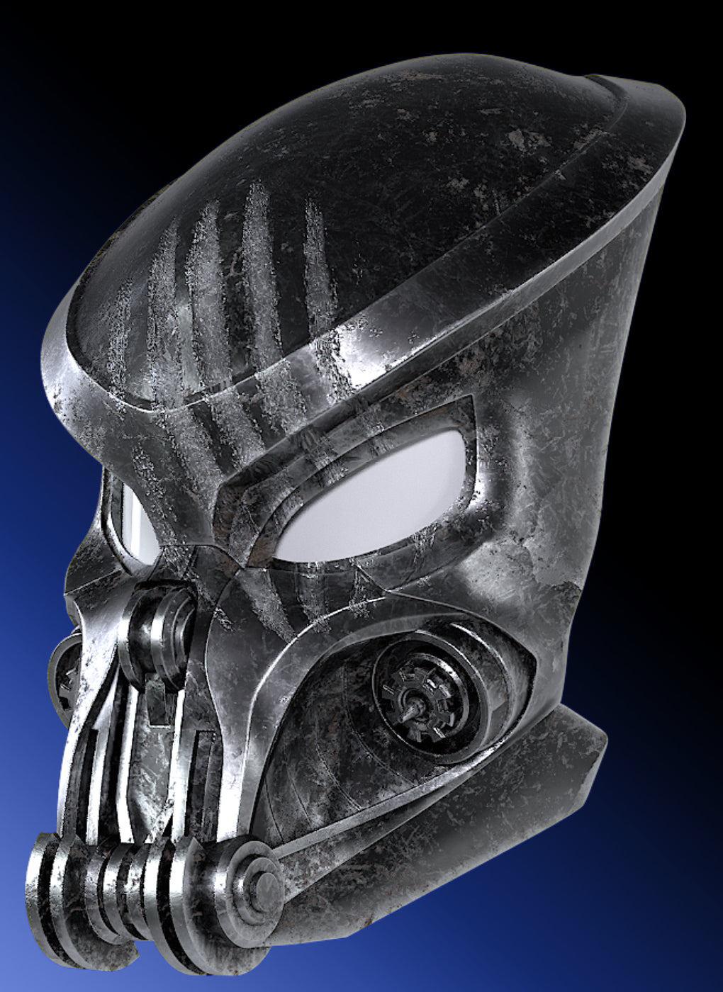 Celtic Predator Mask Kit! DIY! Physical Item! Cosplay, Costume, Halloween, etc…