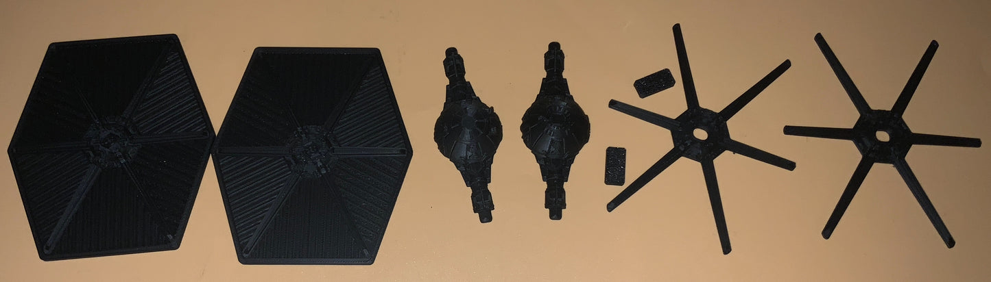 X-Wing, Tie Fighter, and ARC-170 Model Kits! Physical Item! Simple to Assemble!