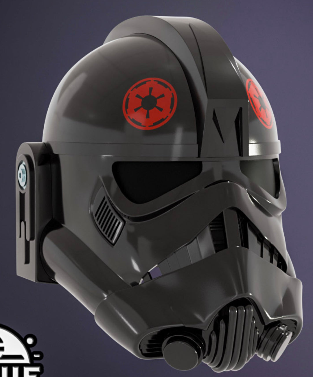 Sienar Fleet Systems Imperial Tie Fighter Test Pilot Helmet Kit! DIY! Physical Item! Cosplay, Costume, Halloween, etc…