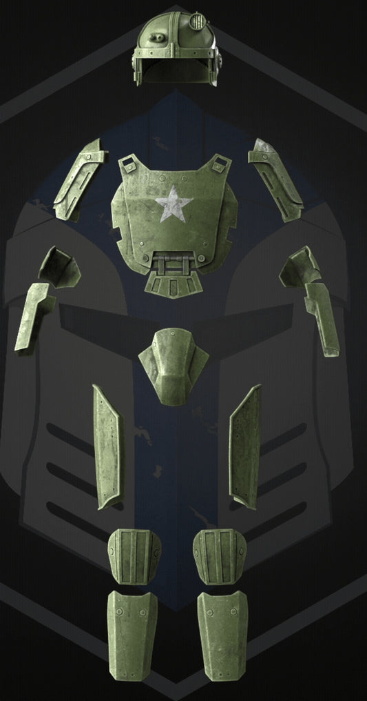 Fallout Combat Armor and Helmet Kit! Cosplay, Costume, Display etc… DIY Kit!