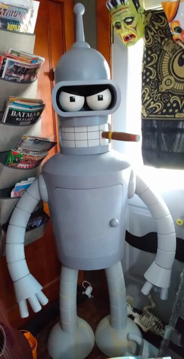 Bender Robot 3d Print! About Three Feet Tall! DIY KIT!