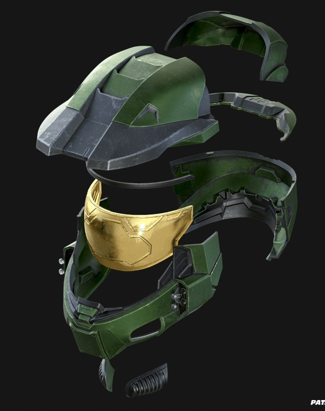 Halo 3 Mark 6 Master Chief Helmet Kit! DIY! Physical Item! Cosplay, Costume, Halloween, etc…