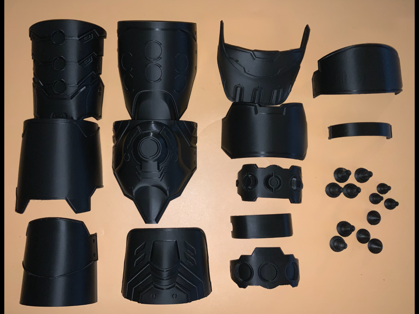 Dark Ages Doom Slayer Armor! Gauntlets, Shoulders and Elbows! Physical Item! Cosplay, Costume, Halloween, etc…