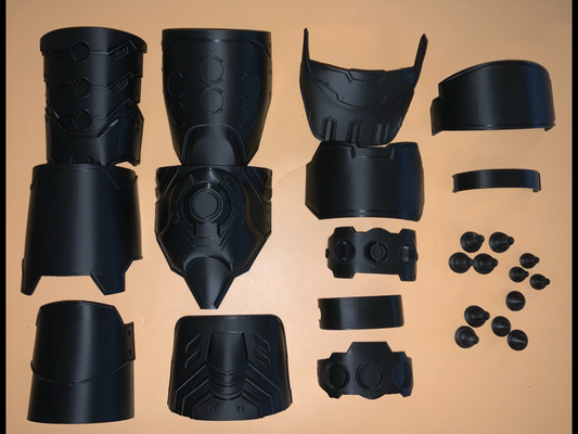 Dark Ages Doom Slayer Armor! Gauntlets, Shoulders and Elbows! Physical Item! Cosplay, Costume, Halloween, etc…