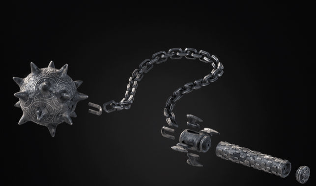 Doom Dark Ages Flail! Physical Item! Costume, Halloween, Cosplay etc…
