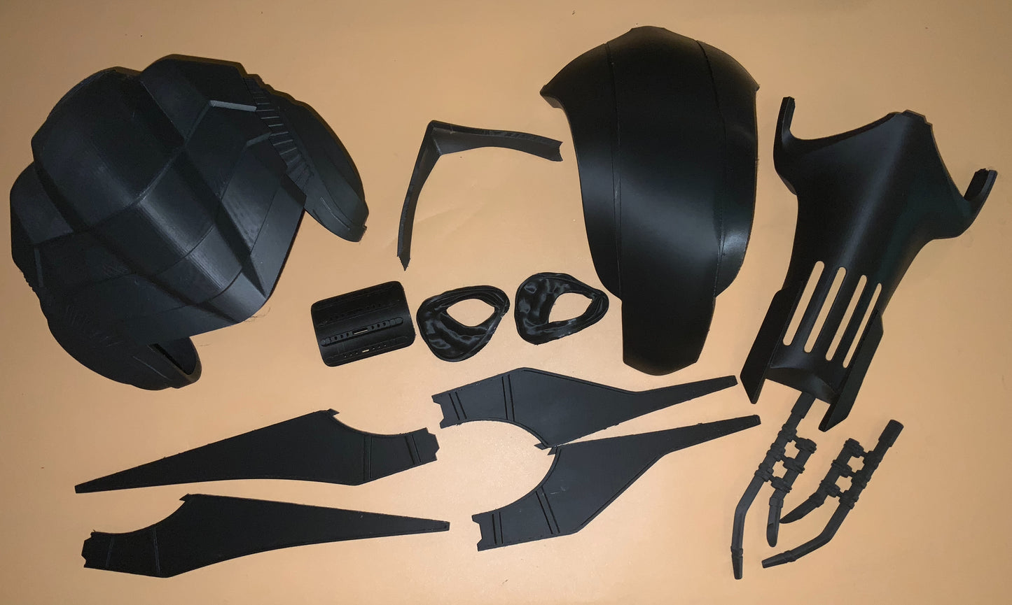 Wearable General Grievous Helmet Kit! DIY! Physical Item! Cosplay, Costume, Halloween, etc…