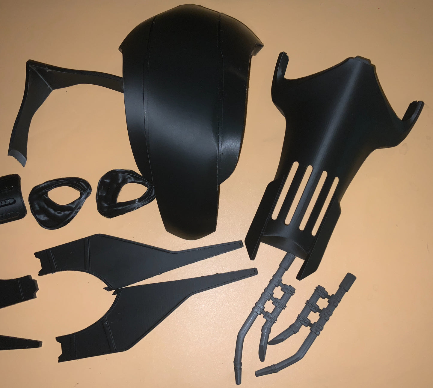 Wearable General Grievous Helmet Kit! DIY! Physical Item! Cosplay, Costume, Halloween, etc…