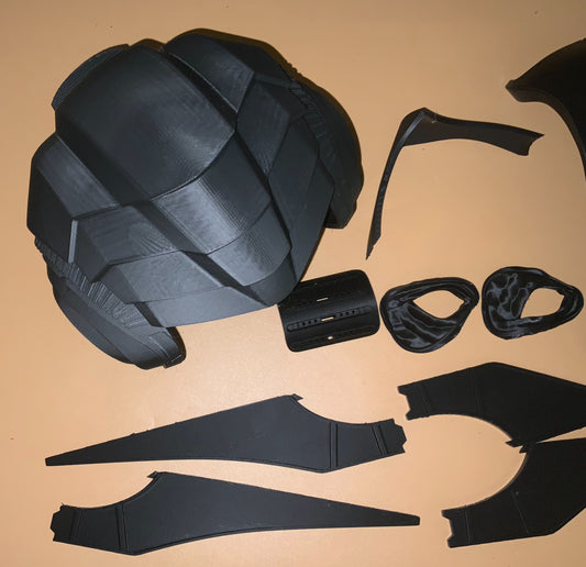 Wearable General Grievous Helmet Kit! DIY! Physical Item! Cosplay, Costume, Halloween, etc…