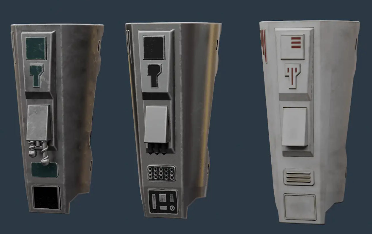 LL3D Modular Bracers Modular Kit! Physical Item! Cosplay, Costume, Halloween, etc…