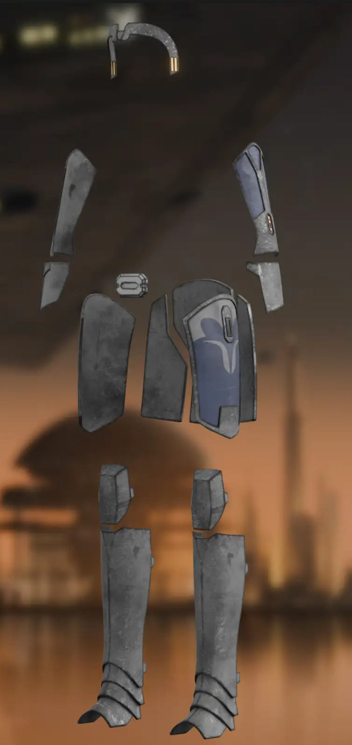 Ahsoka Armor Kit! Season 7 CW! Physical Item! Cosplay, Costume, Halloween, etc…