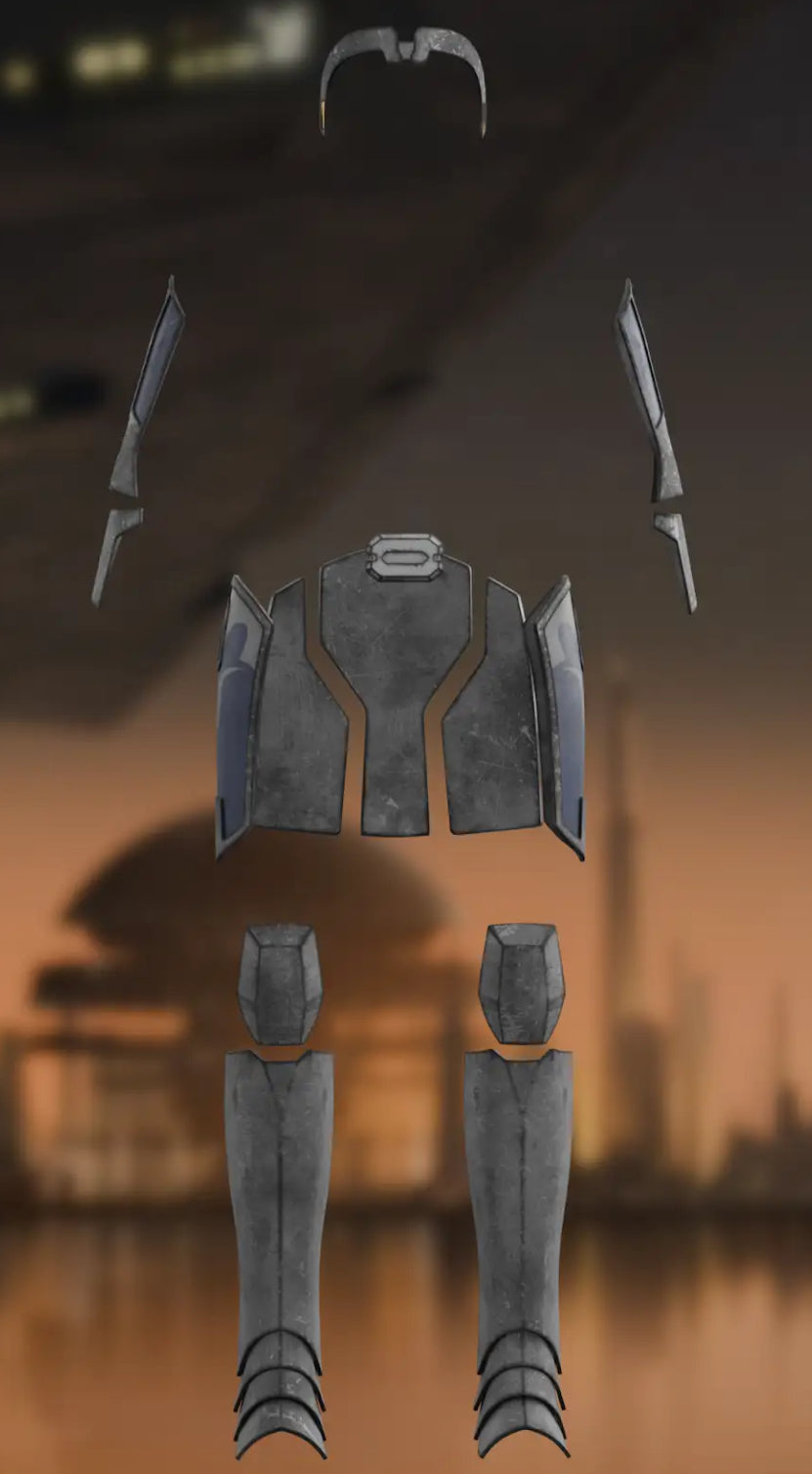 Ahsoka Armor Kit! Season 7 CW! Physical Item! Cosplay, Costume, Halloween, etc…