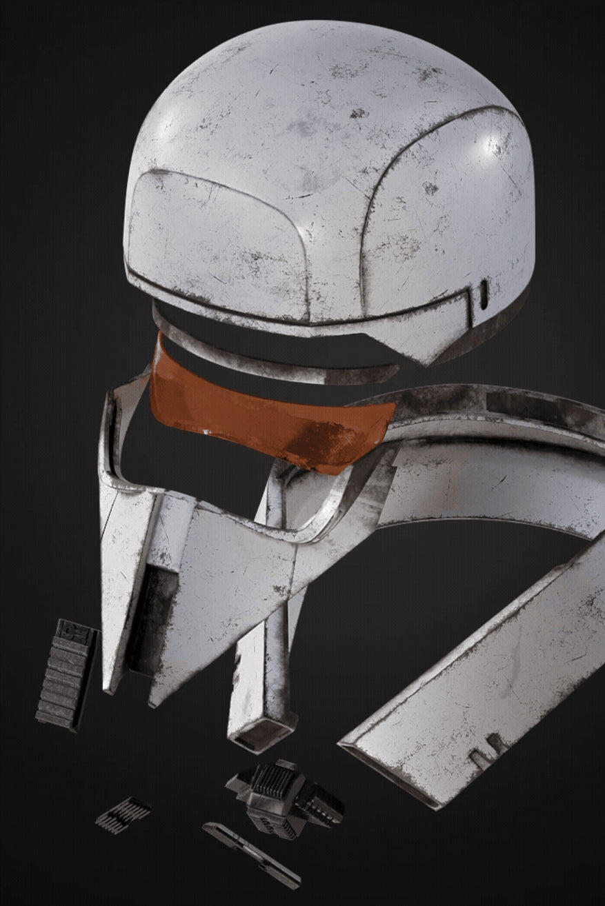 Range Trooper Helmet! Physical Item! Cosplay, Costume, Halloween, etc…