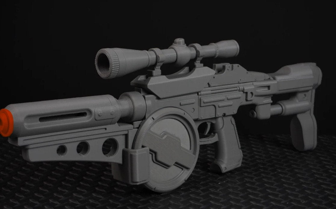 3D Print Westar M-5 Arc Trooper Blaster Rifle Model Kit! DIY!