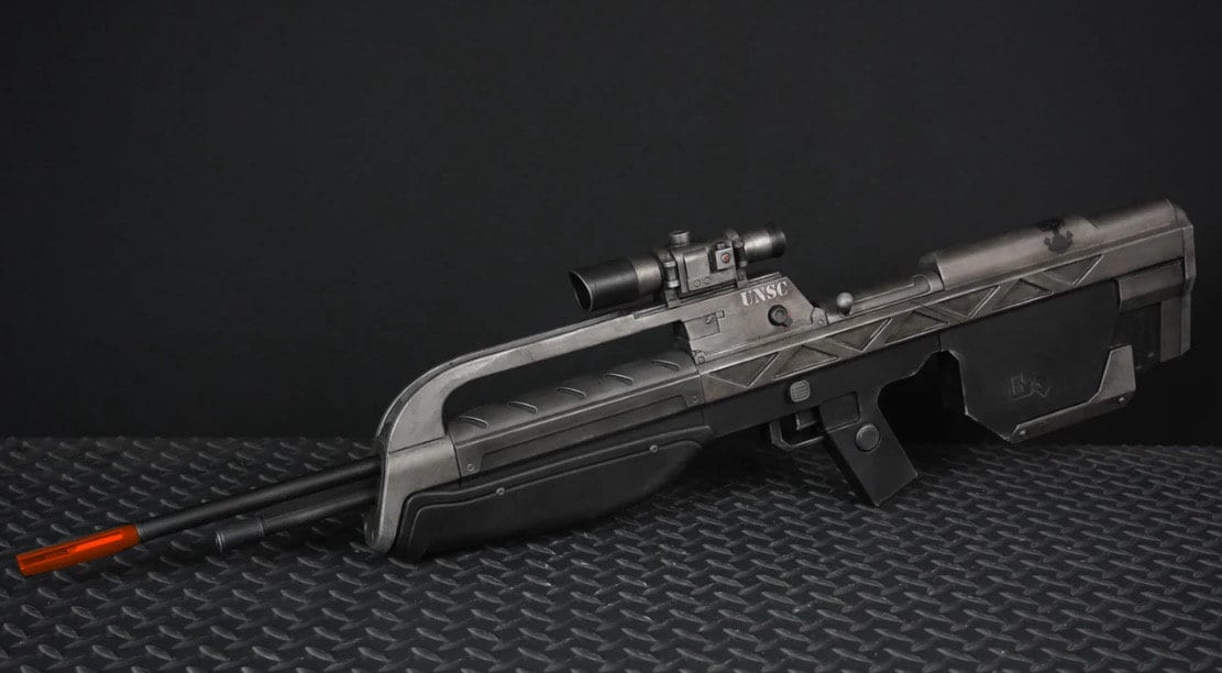 Halo 3 Battle Rifle Model Kit! DIY! Physical Item!