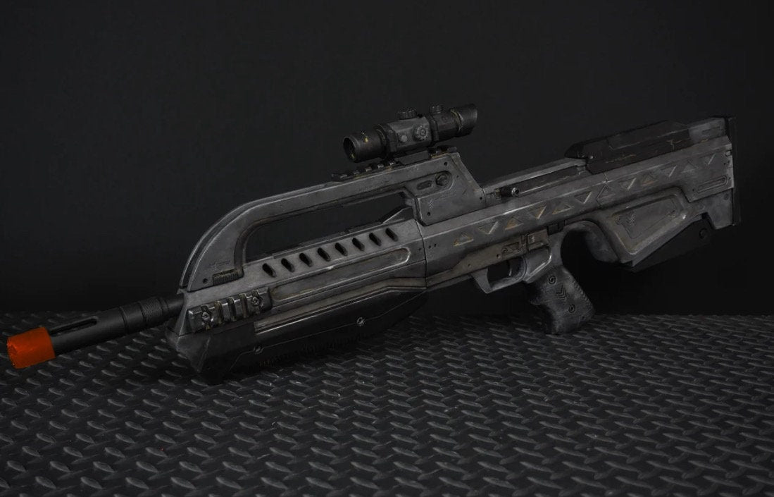 Halo Infinite Battle Rifle Model Kit! DIY! Physical Item!