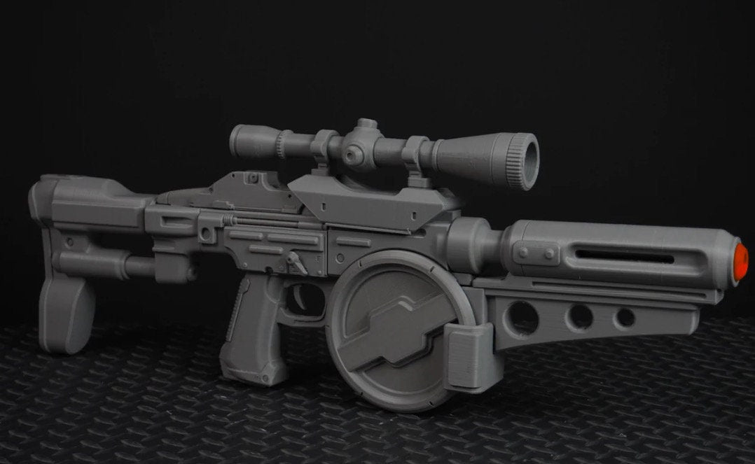 3D Print Westar M-5 Arc Trooper Blaster Rifle Model Kit! DIY!