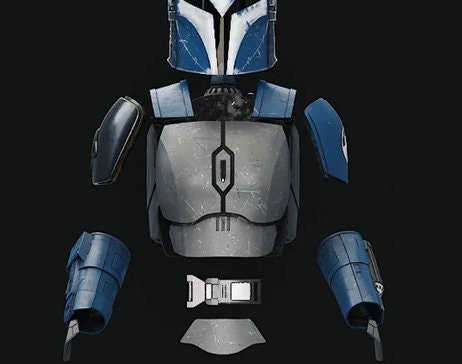 Bo Katan Armor! Gauntlets, Shoulder, Chest, Abs, Belt Buckle, Collar pieces, etc..! Physical Item! Cosplay, Costume, Halloween, etc…